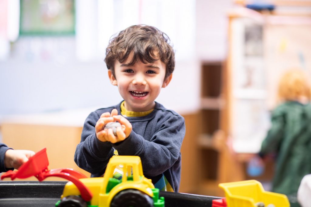 Learning through play in Children's Day Nursery in Exeter